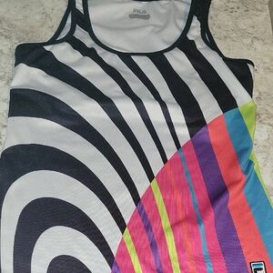 Fila Women's Vibrant Striped Tank Top